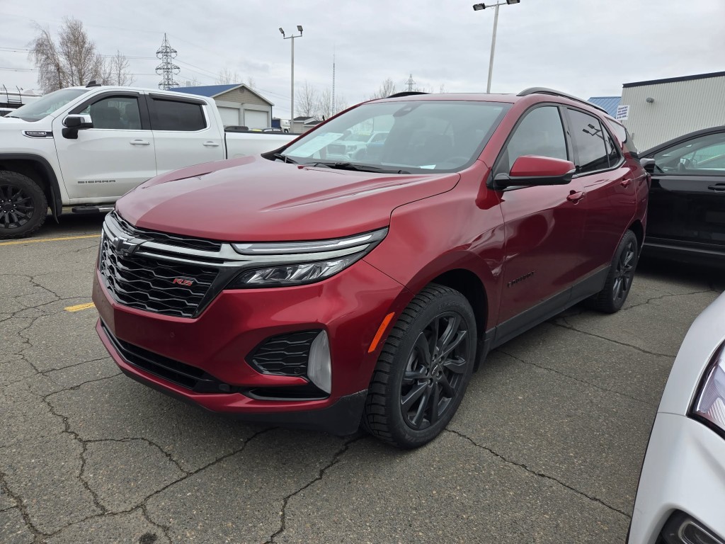 Red (TEINTE ROUGE ECLATANT) 2023 Chevrolet Equinox RS with 1RS AWD SUV / Crossover Four-Wheel Drive Automatic
