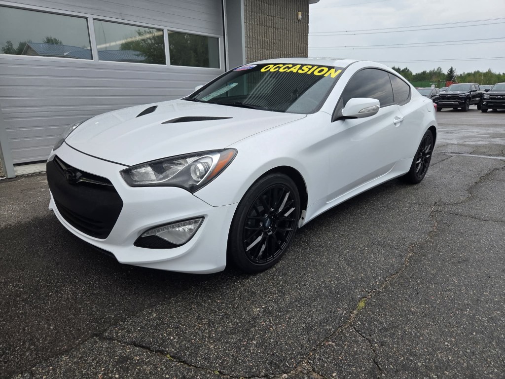 White 2016 Hyundai Genesis Coupe Coupe Manual