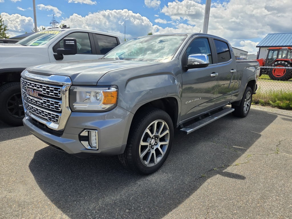 ACIER SATINE METALLISE 2022 GMC Canyon Pickup Truck Four-Wheel Drive Automatic