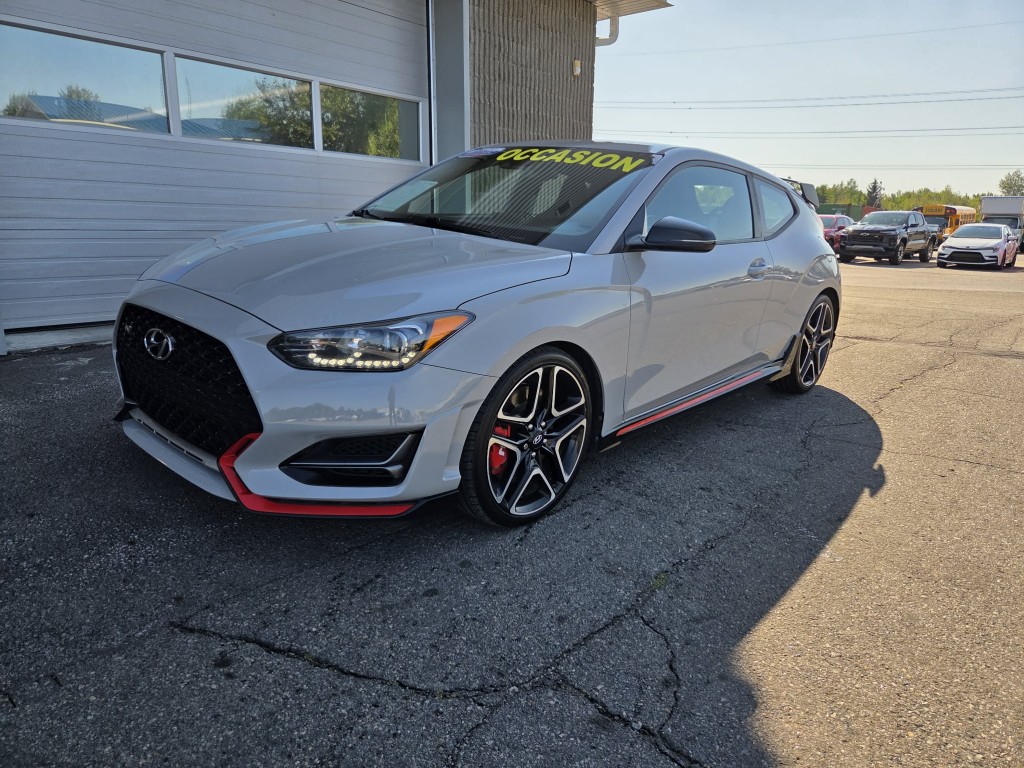 Gray 2021 Hyundai Veloster N Coupe Front-Wheel Drive Automatic