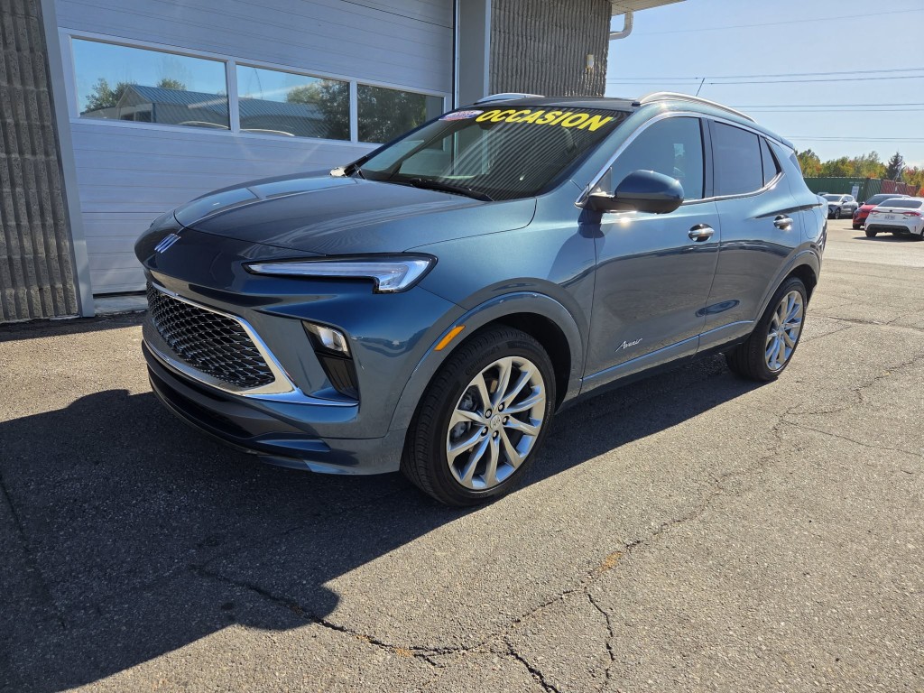 Blue (BLEU OCEAN METALLISE) 2025 Buick Encore GX SUV / Crossover All-Wheel Drive Automatic