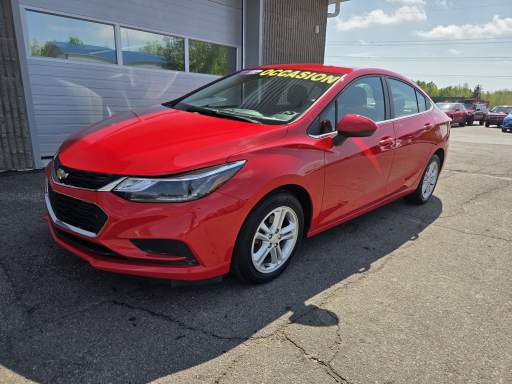 2018 Chevrolet Cruze LT Sedan FWD Sedan Front-Wheel Drive Automatic